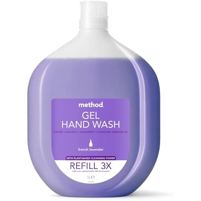 Method HAND WASH REFILL, FRENCH LAVENDER, 2X 1L (PACK OF 2) - Image 1